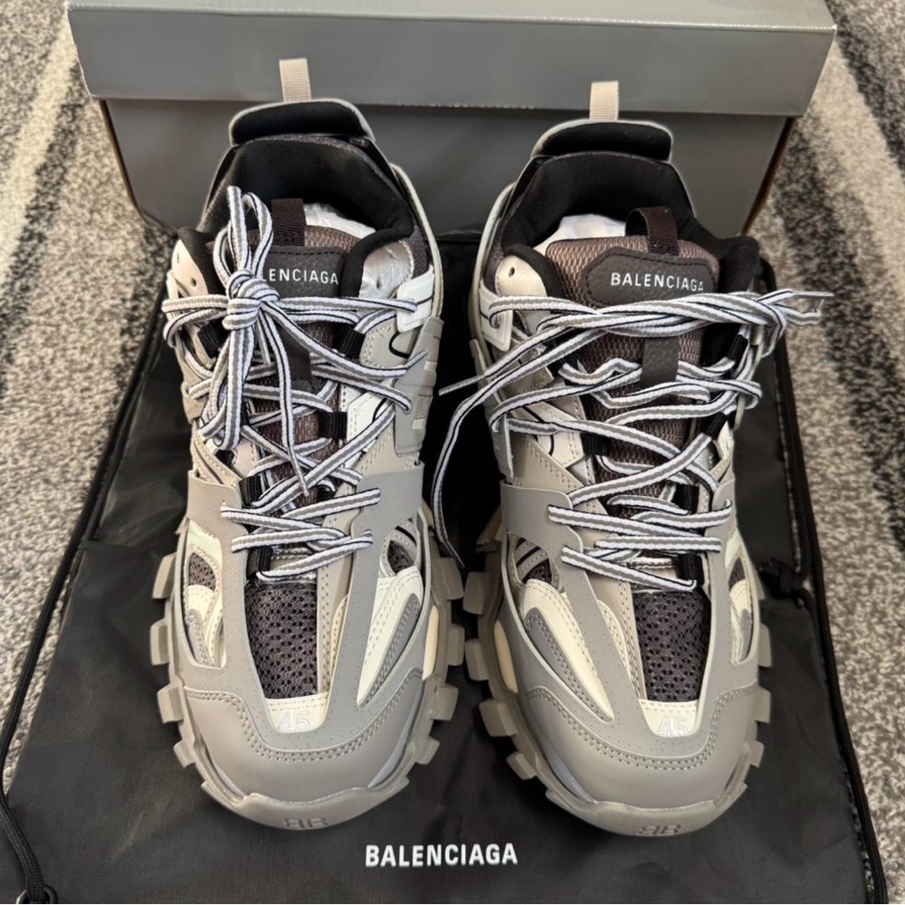Balenciaga Multi-Tone Trail Sneakers